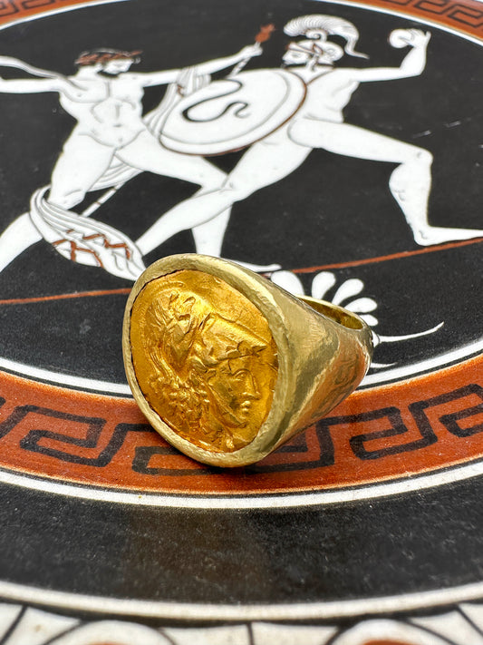 Athena Coin Ring