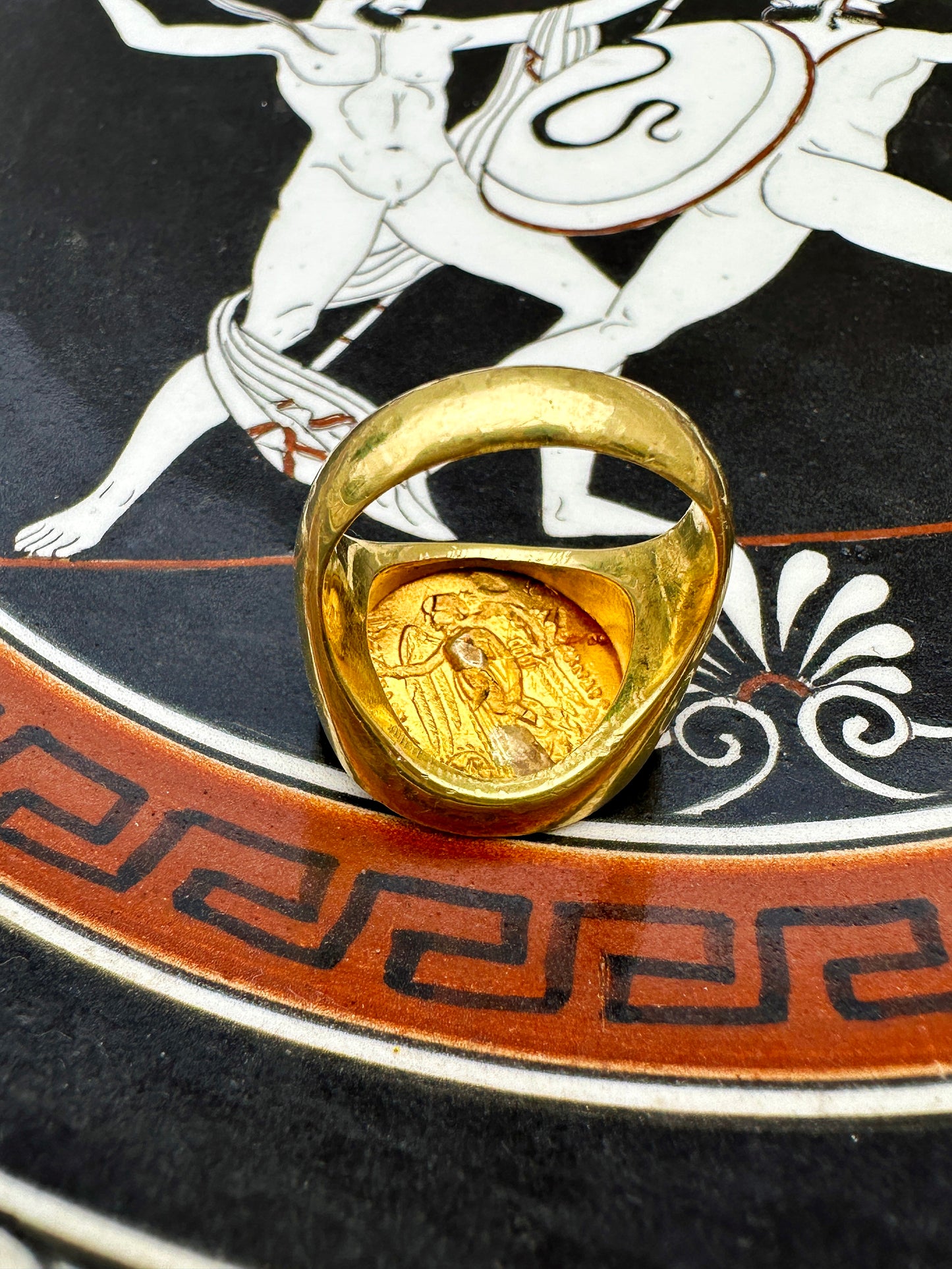 Athena Coin Ring