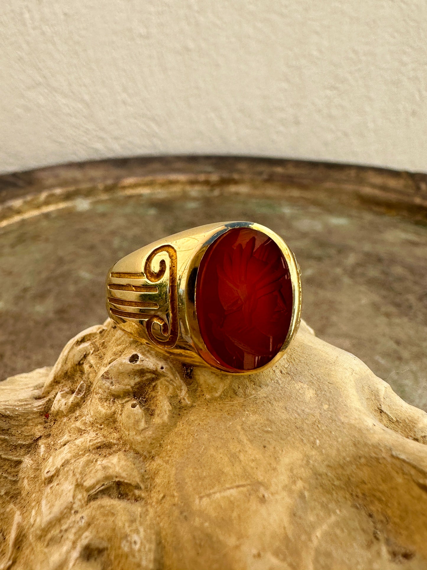 Roman Carnelian Ring