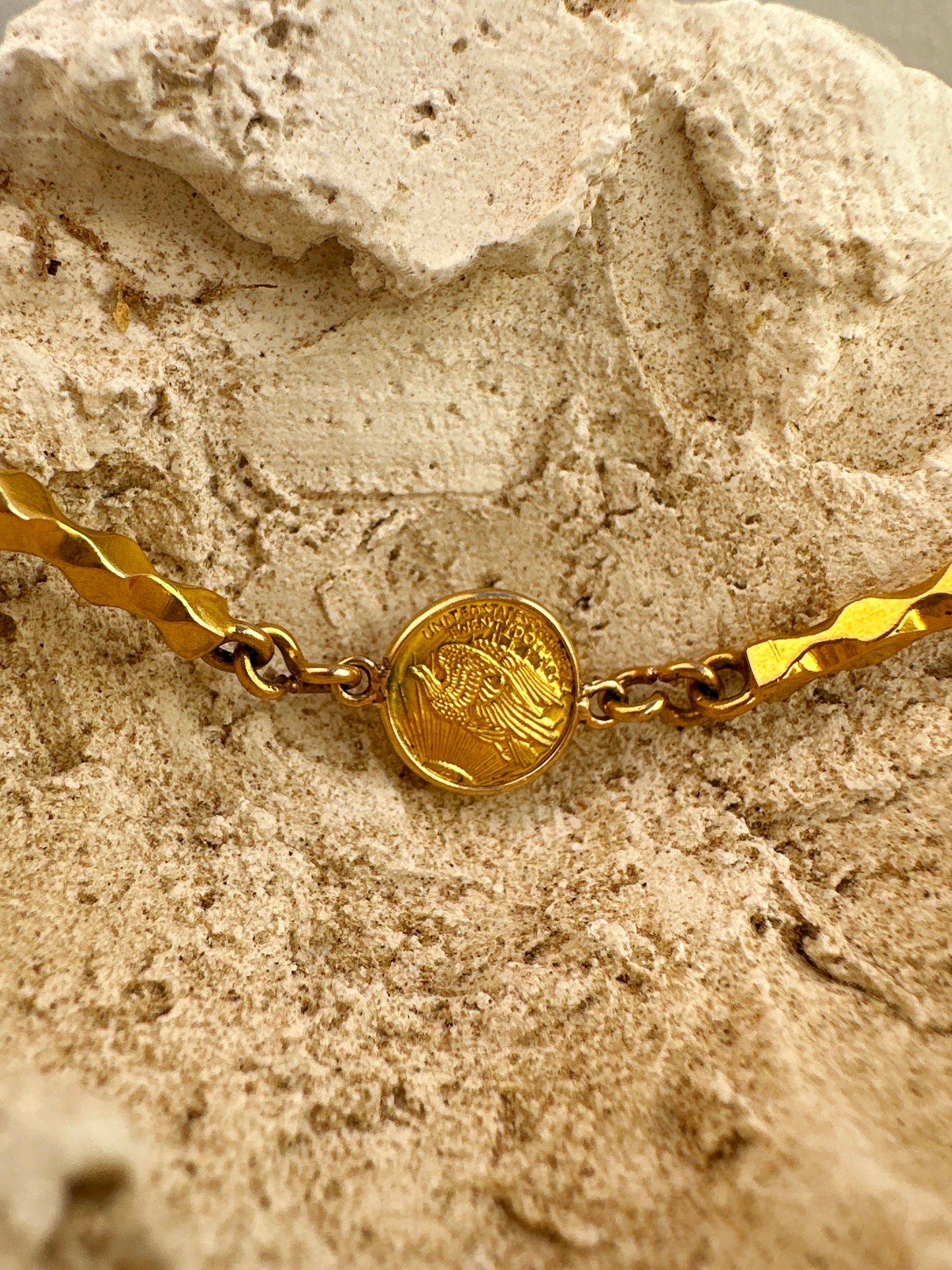 1908 USA Coin Bracelet