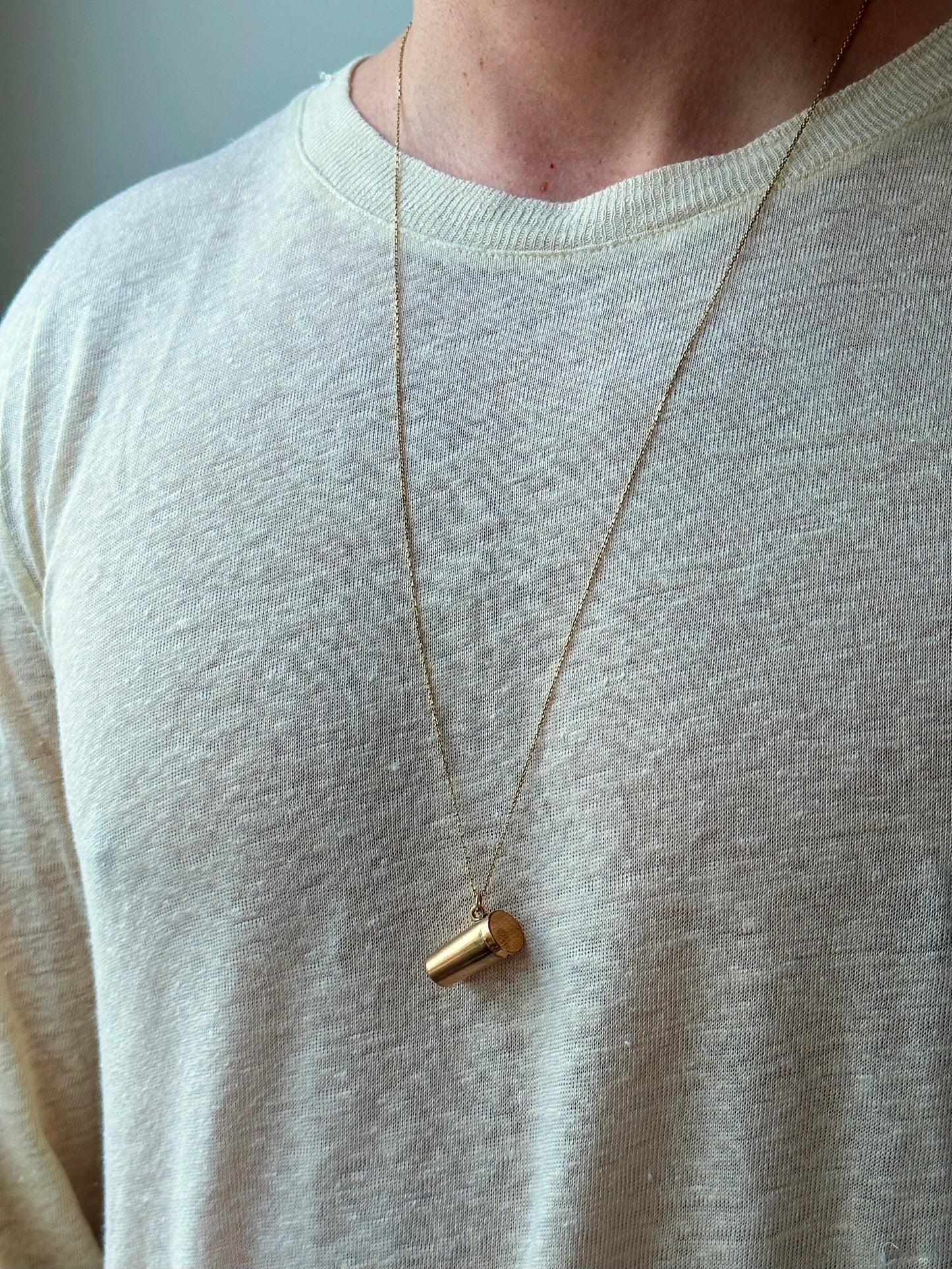 Gold Case Pendant