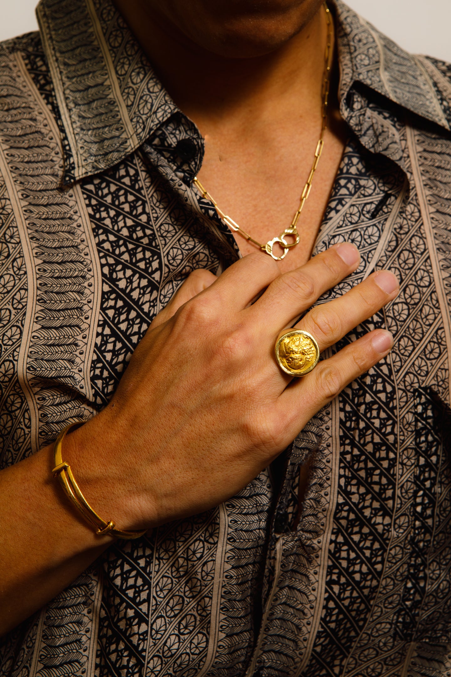 Athena Coin Ring